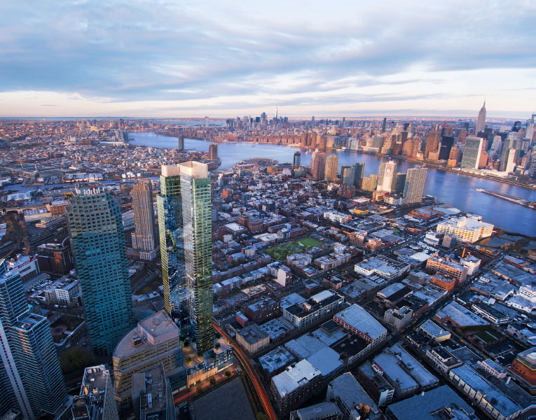 Long Island City's Skyline Tower condos have great views